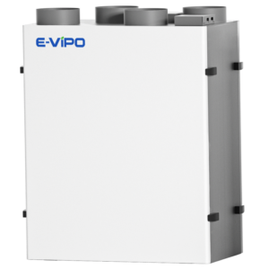 E-Vipo W Optimal sērijas 150m3-250m3 rekuperācijas ventilācijas iekārta