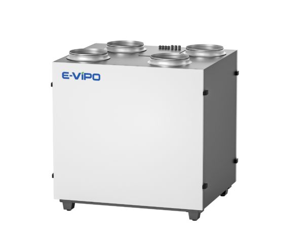 E-Vipo W Premium sērijas 600m3-800m3 rekuperācijas ventilācijas iekārta